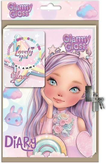 Diakakis Glammy Gloss Caiet 60 Foi cu Lacăt