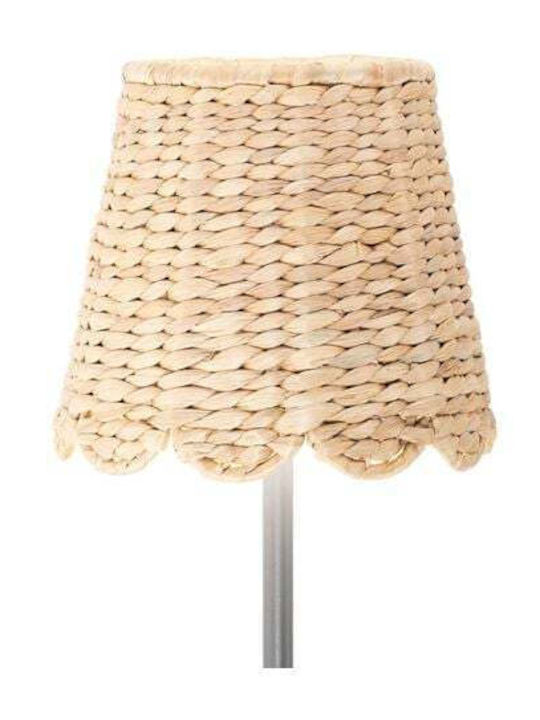 Zafferano Abajur Împletit Din Fibre De Iacint De Apă Bej Scallop Poldina Large Ld035501 19.5x17.5 Cm Zafferano Abajur Împletit Din Fibre De Iacint De Apă Bej Scallop Poldina Large Ld035501 19.5x17.5 Cm