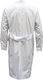 Male Medical Dressing Gown White