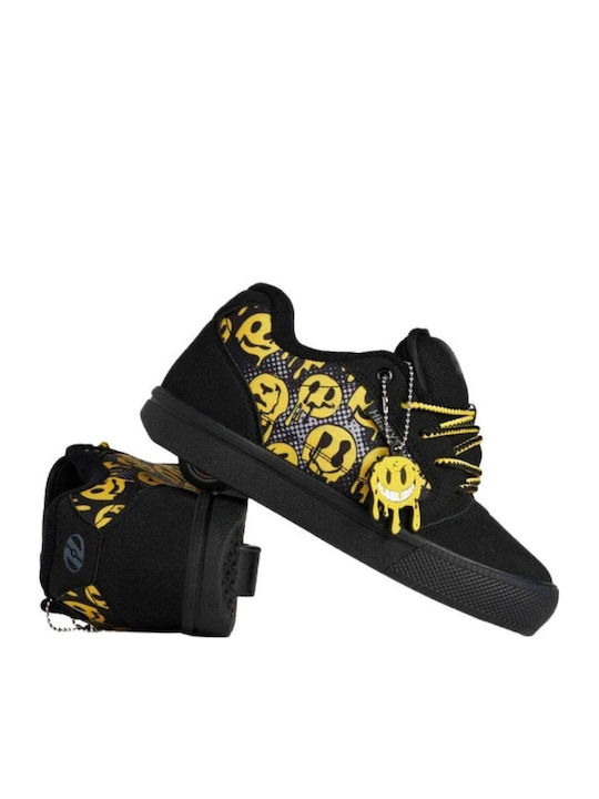 Pro Kinder Sneaker mit Rollen Schwarz