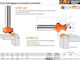 Cmt Cmt Rounding Cutter Hard Materials Hm R=8 D=25.4 I=22.2 B=15.87 S=12 Bearing