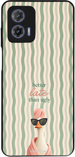 Sonique Stripe Stories Series Mobile Phone Case Motorola Moto G73 5g Better Late
