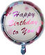 Baloane 18" Happy Birthday To You Fluturi