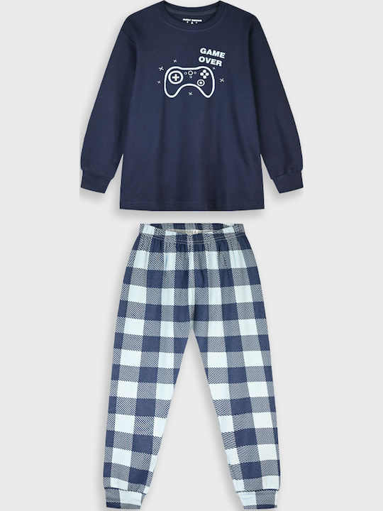 Energiers Kids Nightwear Winter Navy Blue
