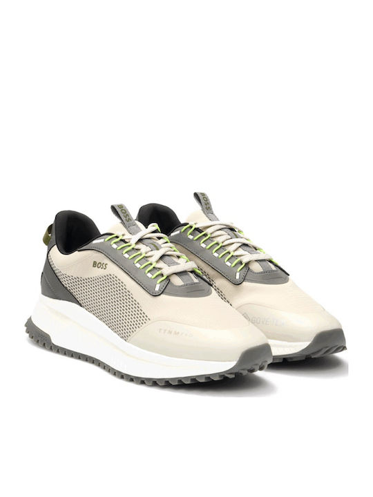 Boss Shoes Мъжки сникърси бежови Boss Shoes Мъжки сникърси бежови