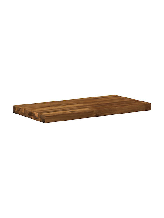 vidaXL Rectangular Table Surface Made of Natura...