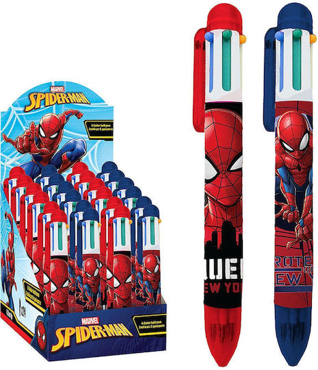 Spiderman Pixuri Ballpoint Set De Culori Diverse 48 Bucăți