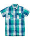 Kids Short-Sleeved Green Shirt