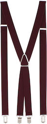 Unisex Adult Suspenders Buticcochet Made Elastic Synthetic Material 25 Mm Burgundy Br515 Unisex Adult Suspenders Buticcochet Made Elastic Synthetic Material 25 Mm Burgundy Br515