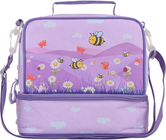 Estia Save The Aegean School Insulated Handheld Lunch Bag 6 L Garden Friends 20 cm