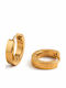 Touch Earrings Hoops Gold Plated Steel 37 539 Gold