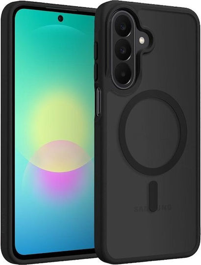 Crong Hybrid Matte Magnetische Rückseite Schwarz (Galaxy A27)