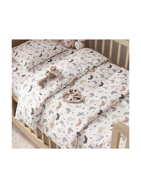 MayHome Single Cotton Sheets Set Cotton 160x240cm