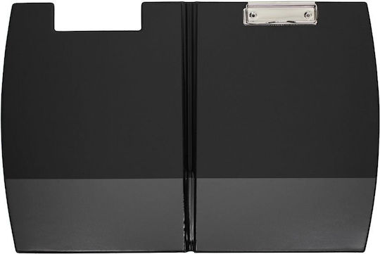Folder Memo Clip Kh-08-03 A4 Black Desk