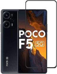 Voller Leim Vollflächig gehärtetes Glas Poco F5 5g Voller Leim Vollflächig gehärtetes Glas Poco F5 5g