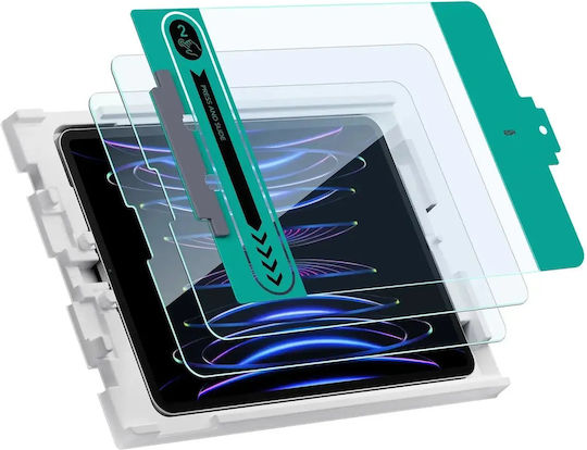 2-pack Esr Premium Quality Tempered Glass Ipad Pro 11 2018 2020 2021 2022 Easy Installation Frame