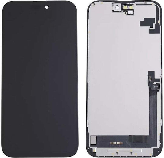 Ersatzbildschirm mit Touch-Mechanismus Gx Hard OLED Apple iPhone 16 Plus Schwarz