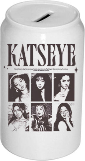 Katseye Weißer Sparbüchse