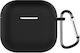 SSCase Силиконов калъф в черен цвят за Apple AirPods 4