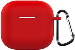 SSCase Red Silicone Case for Apple AirPods 4 SSCase Red Silicone Case for Apple AirPods 4