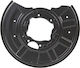 Protector de Disc de Frână Mercedes CLS C-Class E-Class GLK Spate Dreapta Negru 360mm 130mm 2124202244