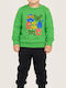 Kids Sweatpants Set Green