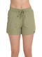 Дамско спортно шорти Khaki