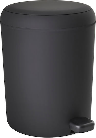 AWD Interior Inox Bathroom Bin Soft Close 5lt Black