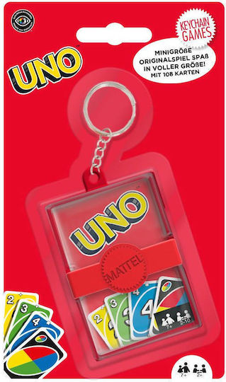 Επιτραπέζιο Παιχνίδι Uno - Keychain Game RE-P-0001 Real Fun Toys