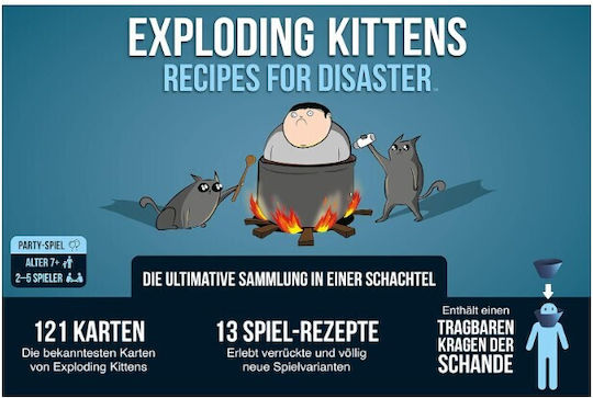 Επιτραπέζιο Παιχνίδι Exploding Kittens: Recipes for Disaster (GER) Asmodee
