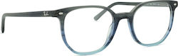 Unisex Acetate Ray-Ban Elliot 0rx5397 8254 48