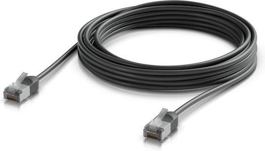 Ubiquiti F/UTP Cat.6a (Gigabit) Καλώδιο Δικτύου Ethernet Μαύρο