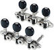 Grover Ma200 Ss 3+3 Chrom Schwarze Tasten