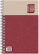 Innostat Agendă Zilnică B6 2027 Burgundie Spira...