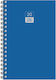Innostat Daily Agenda B6 2027 Blue Spiral 12x17cm
