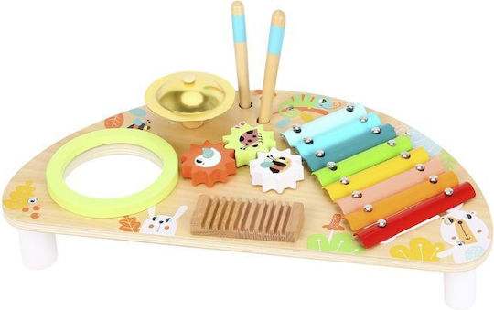 Tooky Toys Βρεφικό Παιχνίδι από Ξύλο με Μουσική