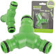 Quick Connector Triple Garden Water Branch Two Outlets