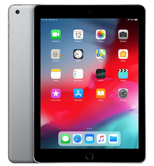Apple iPad 6 A1893 9.7" Refurbished Tablet με Wi-Fi (32GB) Grade A Γκρι