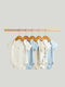 Mothercare Blaues Body-Set 5 Stück