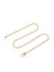 Damen Gürtel Kette Goldene