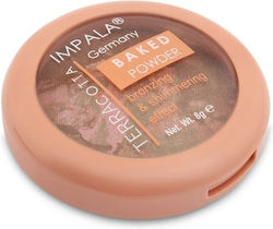 Impala Cosmetics Terracotta Baked Powder Multicolor Powder No 03 8gr Impala Cosmetics Terracotta Baked Powder Multicolor Powder No 03 8gr