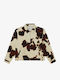 Denim Jacke Cow Print