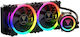 Gamdias Chione E2-120 Lite 2 AIO CPU Liquid Cooling with 2 120mm Fans and ARGB Lighting