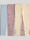 Set Pantaloni Pentru Copii Lungi Floral