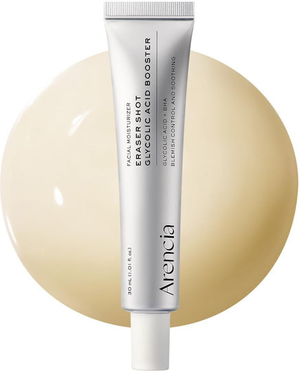 Arencia Eraser Shot Glycolic Acid Booster Light Face Cream for Blemishes with Niacinamide & AHA 30ml