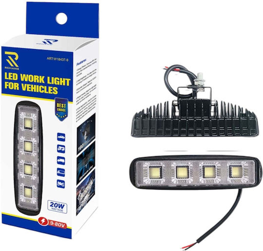 Rchang LED Arbeitslicht 20W 9–80V 4 LED W18437-9 5100-91