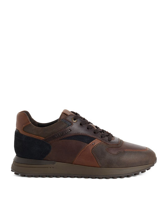 Comb Ανδρικά Sneakers Brown Comb