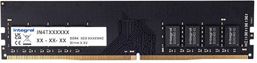 Integral DDR4 with Module 1x8GB and Speed 3200 for Desktop