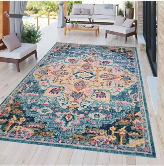 Covor Antiderapant Coridor Bumbac Multicolor 80x150cm