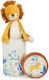 Jucărie De Plus Leu Mamba 34 Cm Cutie Ovală Moulin Roty